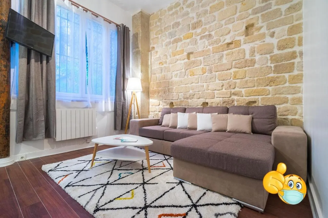 Apartament Bastille Garden - Menage Pro, Wifi, Climatisation *