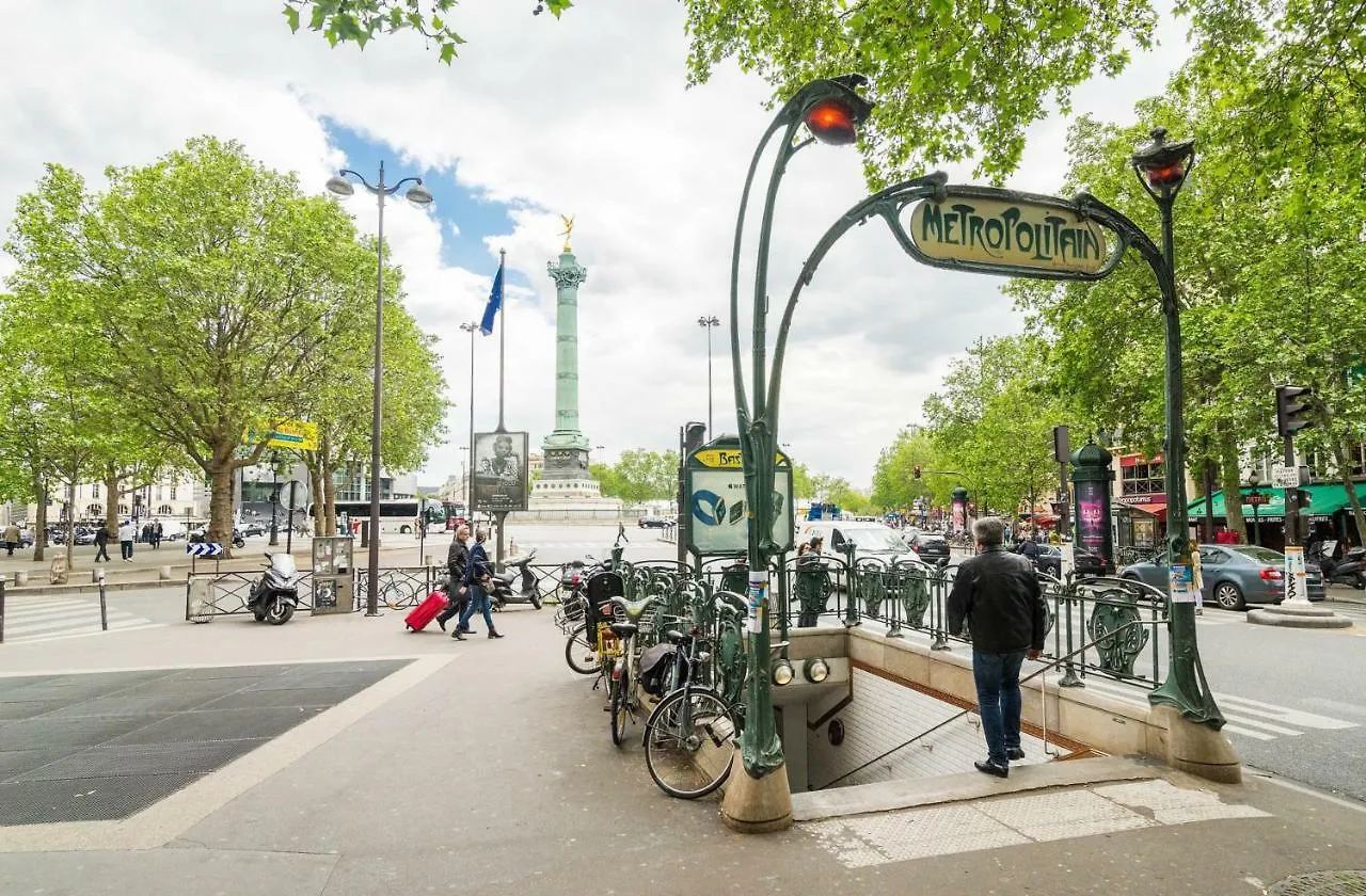 Bastille Garden - Menage Pro, Wifi, Climatisation Apartment Paris
